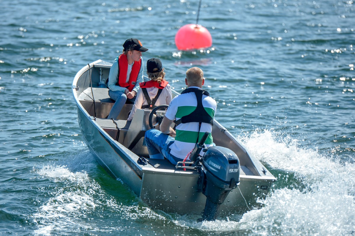 Buster Mini Sport på båtmässan Allt för Sjön