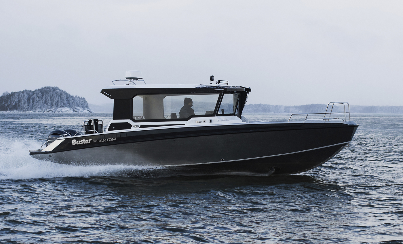 Aluminium boat Buster Phantom Cabin