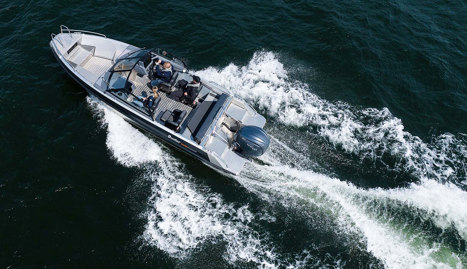 Buster SuperMagnum - boot Düsseldorf 2024 aluminium powerboats