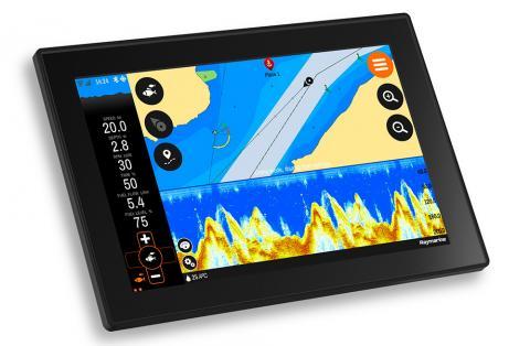 The Buster Q smart display now with Raymarine Fishfinder for exceptional  underwater vision