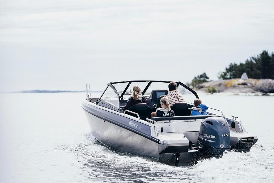 Buster XL 2020 aluminium powerboat