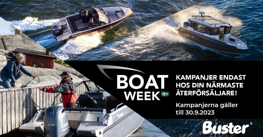 Buster Boat Week erbjudanden 2023