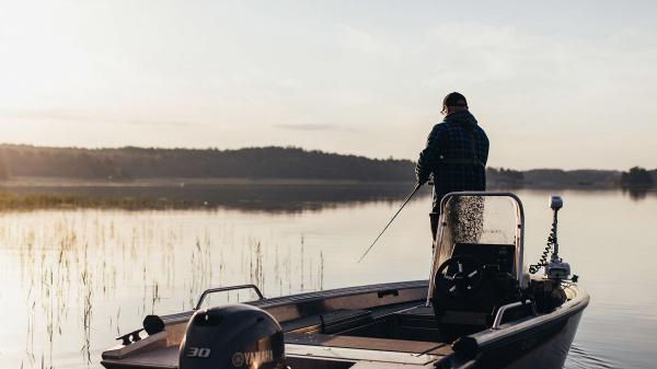 Pirkamaan erämessut kalastusvene