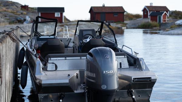 Nya Buster XXL aluminiumsbåt i Båtmässan Göteborg 2020
