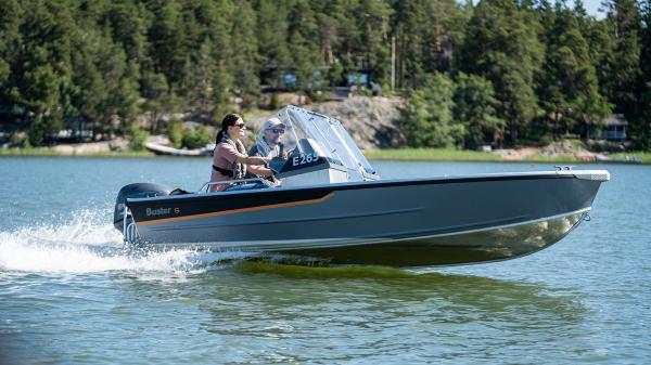 New small aluminium boat Buster S2 model year 2023