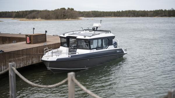 Buster Magnum Cabin på båtmässan Allt på sjön i Gustavsberg 2023