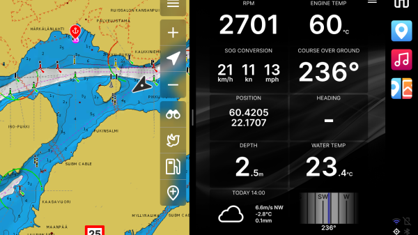 Buster Q new features 2024 chart and widget display