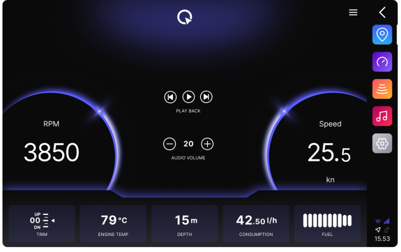 New Buster Q dashboard 2025 update