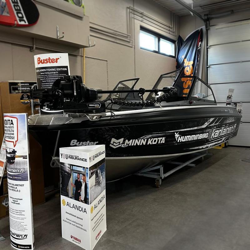 Buster XL Karilainen Fishing Edition -kalastusvene