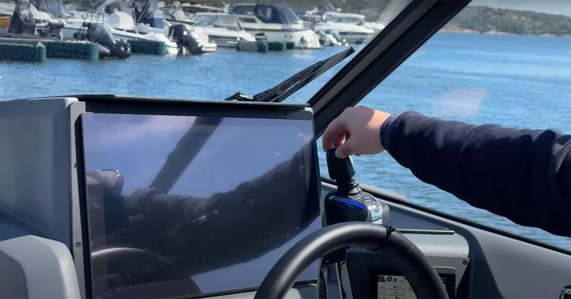 Yamaha Helm Master EX joystick control, Buster SuperMagnum