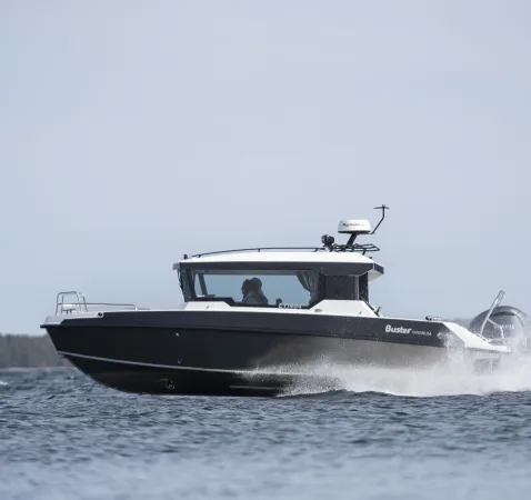 Buster Magnum Cabin aluminium boat