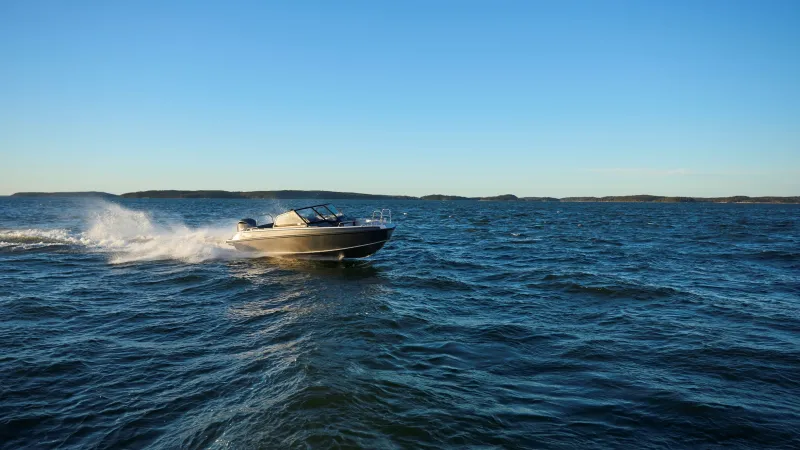 Buster SuperMagnum aluminium boat