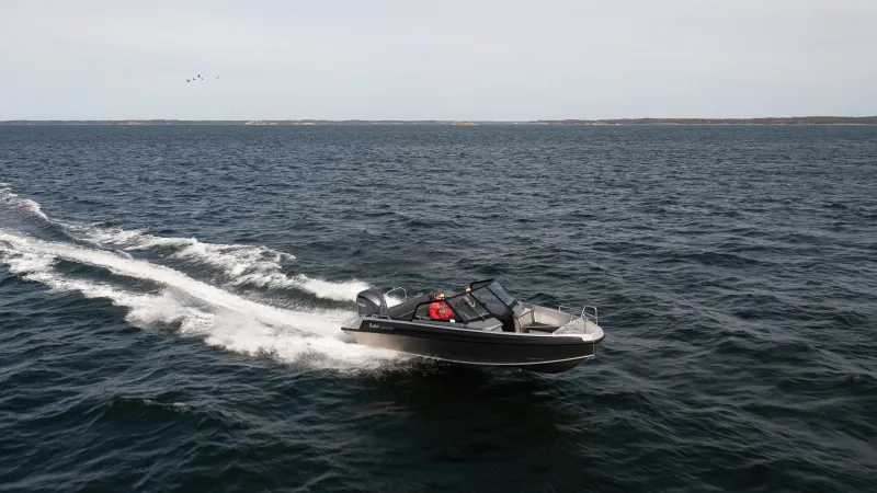 Buster SuperMagnum aluminium boat